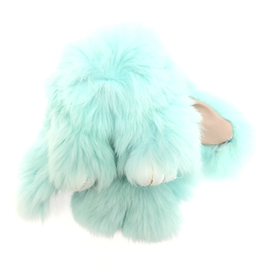 TURQUISE FURRY KEYCHAIN