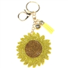SUNFLOWER KEYCHAIN