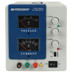 BK Precision 1710A Analog DC Power Supply (0-30V, 0-1A)