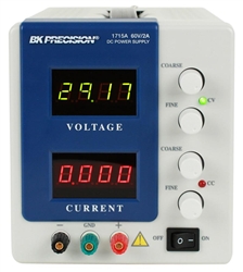 BK Precision 1715A 4 Digit Disp.DC PwrSply(0-60V, 0-2A)