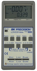 BK Precision 886 Synthesized In-Circuit LCR/ESR Meter w/100kHz Test Freq. New in Box.