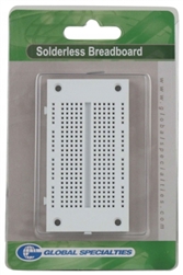 Global Specialties EXP-350E Solderless Breadboard, 270 Tie-points