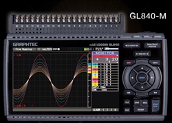 Graphtec GL840 Data Logger Multi-Channel, Data acquisition