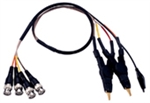 Instek LCR-12 Test Lead with Kelvin clip (4 wire type)