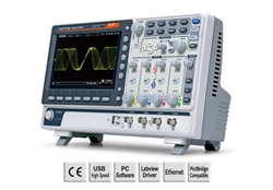 Instek MDO-2204EG 200MHz, 4-channel, DSO, Spectrum analyzer, dual channel 25MHz AWG