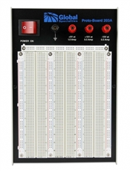 Global Specialties PB-203A Powered Breadboard