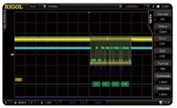 Rigol SD-DS2 Serial data decode option for DS2000 series oscilloscopes. Includes RS-232, I2C, and SPI decoding.