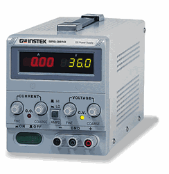 Instek SPS-1230 DC Switching Power Supply (0-12V, 0-30A). New in Box.