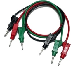 BK Precision TL 9120 50cm Stacking Retractable Sleeve Plug Output Cable Kit. New in Box.