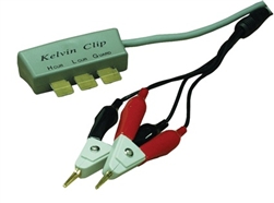 BK Precision TL08C 4-Wire Kelvin Test Leads with clip for models 885 & 886