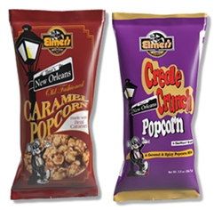 Elmer's Half Caramel Popcorn and Half Creole Crunch Mix