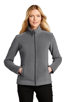 Ladies Ultra Warm Brushed Fleece Jacket by Port Authority