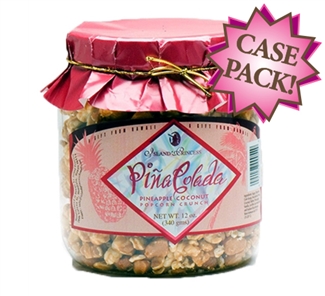 Pina Colada Popcorn Crunch Gift Jars