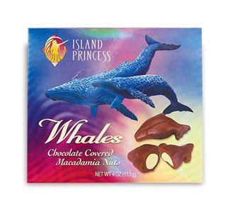 Chocolate Covered Whole Macadamia Nut Whales