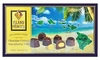 Hawaiian Island Macadamia Nuts 5oz Gift Box