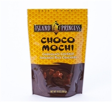 Choco Mochi Chocolate Covered Rice Crackers 10oz (3 Bags)