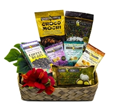 Hawaiian Gourmet Sampler Gift Set - Comes with 7 different snack Bags that'll satisfy any sweet tooth cravings