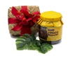 Choco Mochi - Chocolate Covered Arare Gift Jar in hand woven lauhala gift box