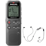Philips DVT1110 VoiceTracer with Smartphone Recording Adapter