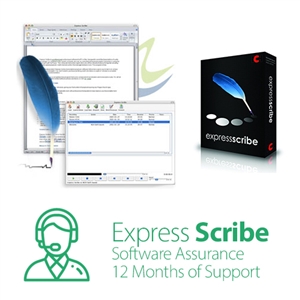 Express Scribe Software Assurance (12 Months)