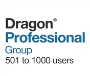 Dragon Professional Group 15 Volume License 501 - 1000 Users