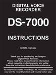 Olympus DS-7000 User Manual