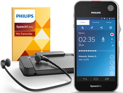 Philips SpeechAir Smart Voice Recorder