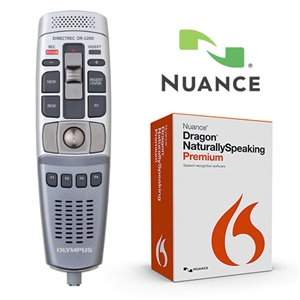 Olympus RecMic DR-2200 with Dragon NaturallySpeaking 13