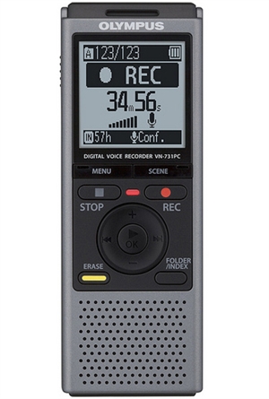 Olympus VN-731PC 2GB Digital Voice Recorder