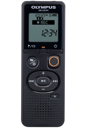 Olympus VN-541PC Black 4GB Digital Voice Recorder