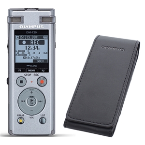 Olympus DM-720 Digital Voice Recorder with CS-150 Carrying Case