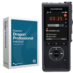 Olympus DS-9500 Bundle Inc Dragon Individual v15 Speech Recognition