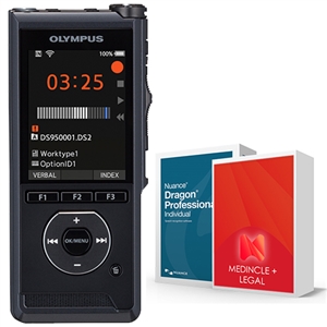Olympus DS-9500 Bundle Inc Legal Speech Recognition Kit