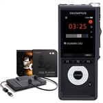 Olympus DS-2600 Digital Voice Recorder inc. AS-2400 Transcriber DSS Player Standard Software with Slide Switch