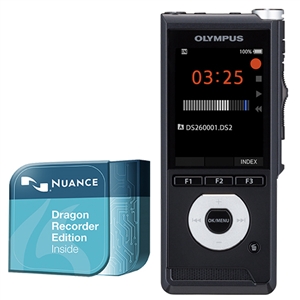 Olympus DS-2600 Digital Voice Recorder inc. Dragon Speech Recognition