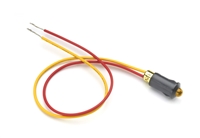 CH-PL-525-AC PILOT LED 12V AMBERPUSH-INWIRE