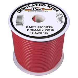 PI-81121A (500FT) 12 GA RED PRMRY WIRE