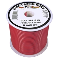 PI-81121S (100FT) 12 GA RED PRMRY WIRE