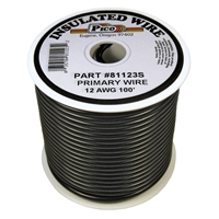 PI-81123A (500FT) 12 GA BLK PRMRY WIRE