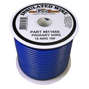 PI-81165A (1MFT) 16 GA BLU PRMRY WIRE