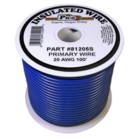 PI-81205S (100FT) 20 GA BLU PRMRY WIRE