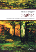 WAGNER, Richard (1813-1883) - Siegfried (complete) (G) (Urtext). SCHOTT - vocal score