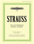 STRAUSS, Richard (1864-1949) - Till Eulenspeigel Einmal Anders (Hasenoehrl). C.F. PETERS - set of parts
