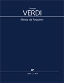 VERDI, Giuseppe (1813-1901) - Requiem (critical edition) (Bolin) (L). CARUS VERLAG