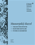 MUSSORGSKY, Modest Petrovich (1839-1881) - Pictures at an Exhibition (Ravel) (Monnard) (Urtext). BREITKOPF & HAERTEL