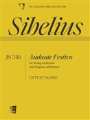 SIBELIUS, Jean (1865-1957) - Andante Festivo, Op.117a (JS 34b) (Urtext). FENNICA GEHRMAN