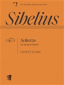 SIBELIUS, Jean (1865-1957) - Scherzo for String Orchestra (from Op.  4) (Urtext). FENNICA GEHRMAN