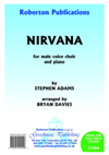 ADAMS, Stephen - Nirvana  (arr.Bryan Davies). ROBERTON - Choir - Male voices