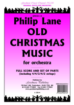 LANE, Philip - Old Christmas Music . GOODMUSIC