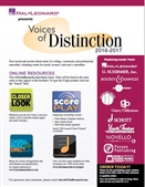 Hal Leonard Voices of Distinction Featured Choral Music 2016-2017.